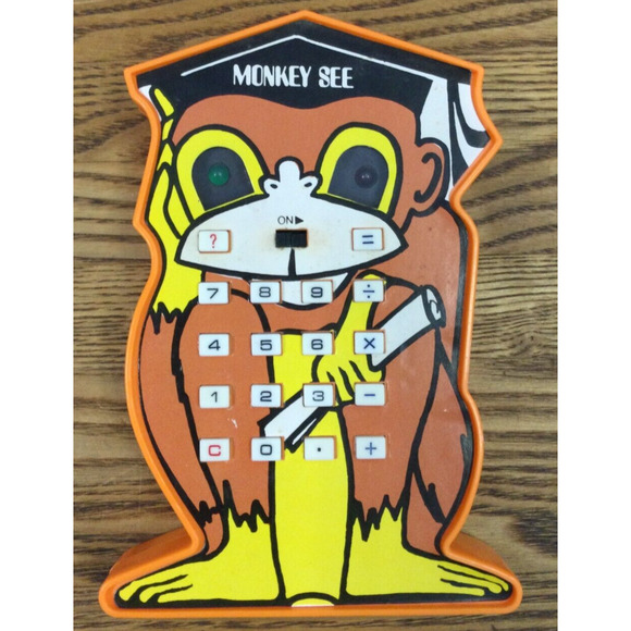 Radio Shack Electronic Monkey-See Fun & Game Math Book Learning Toy Tested Works - Picture 2 of 16